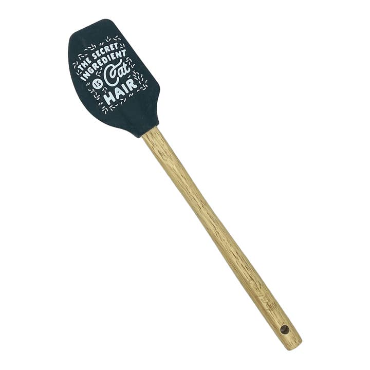 The Secret Ingredient Is Cat Hair Spatula Funny Pet Kitten for wholesale by Crazy Dog T-Shirts