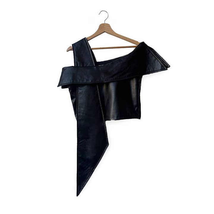 Leather top for wholesale by Lozee