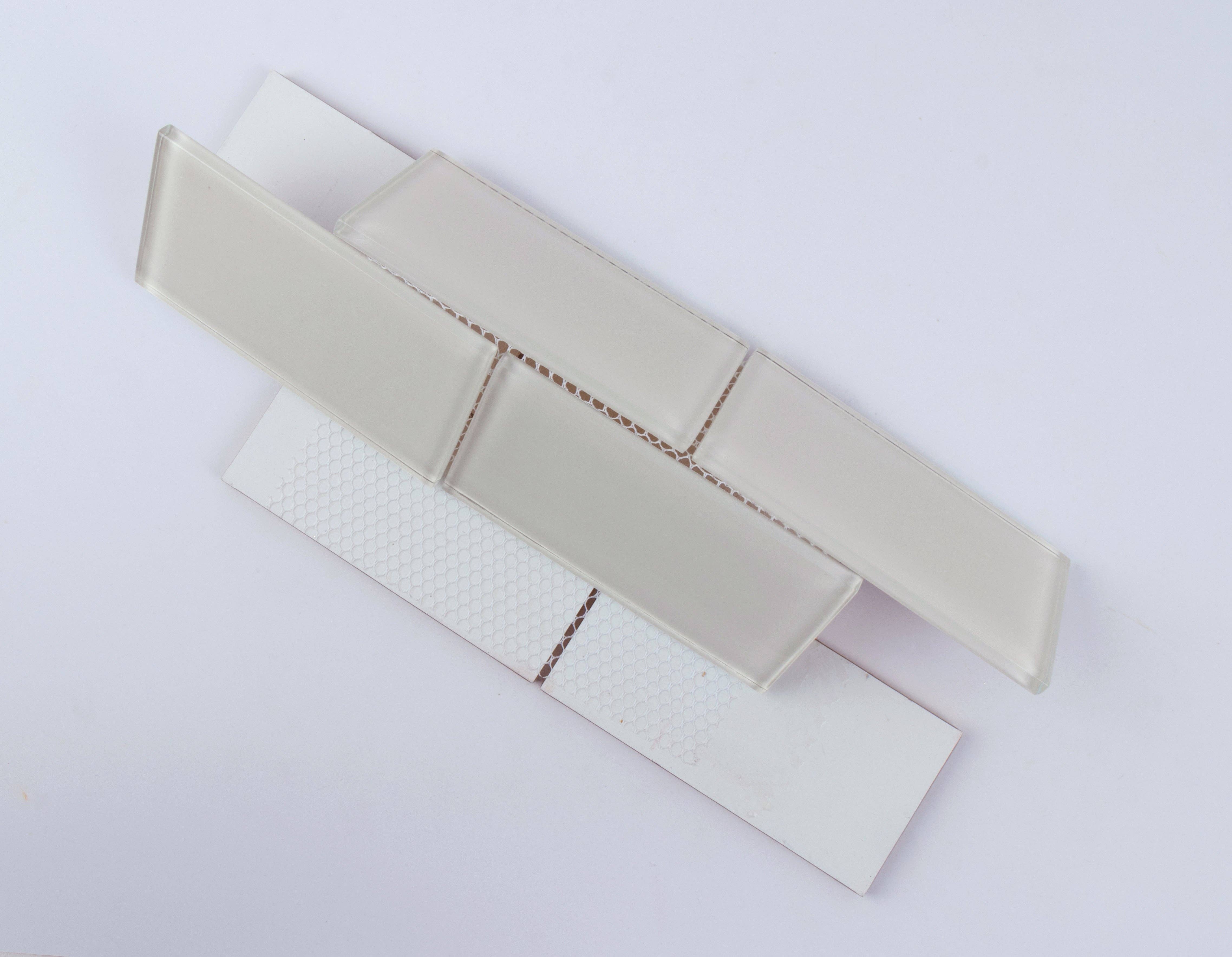 WS Tiles - Vente Carrelages muraux - Carreau de mosaïque en verre de 3" x 6", dosseret pour cuisine et salle de bain - 5 pieds carrés par carton102