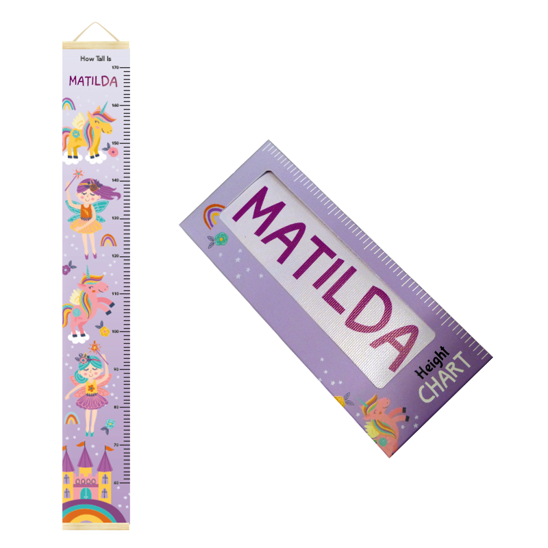 Instant Gifts International – wholesale Growth chart – Child & baby – Personalised Height Charts25