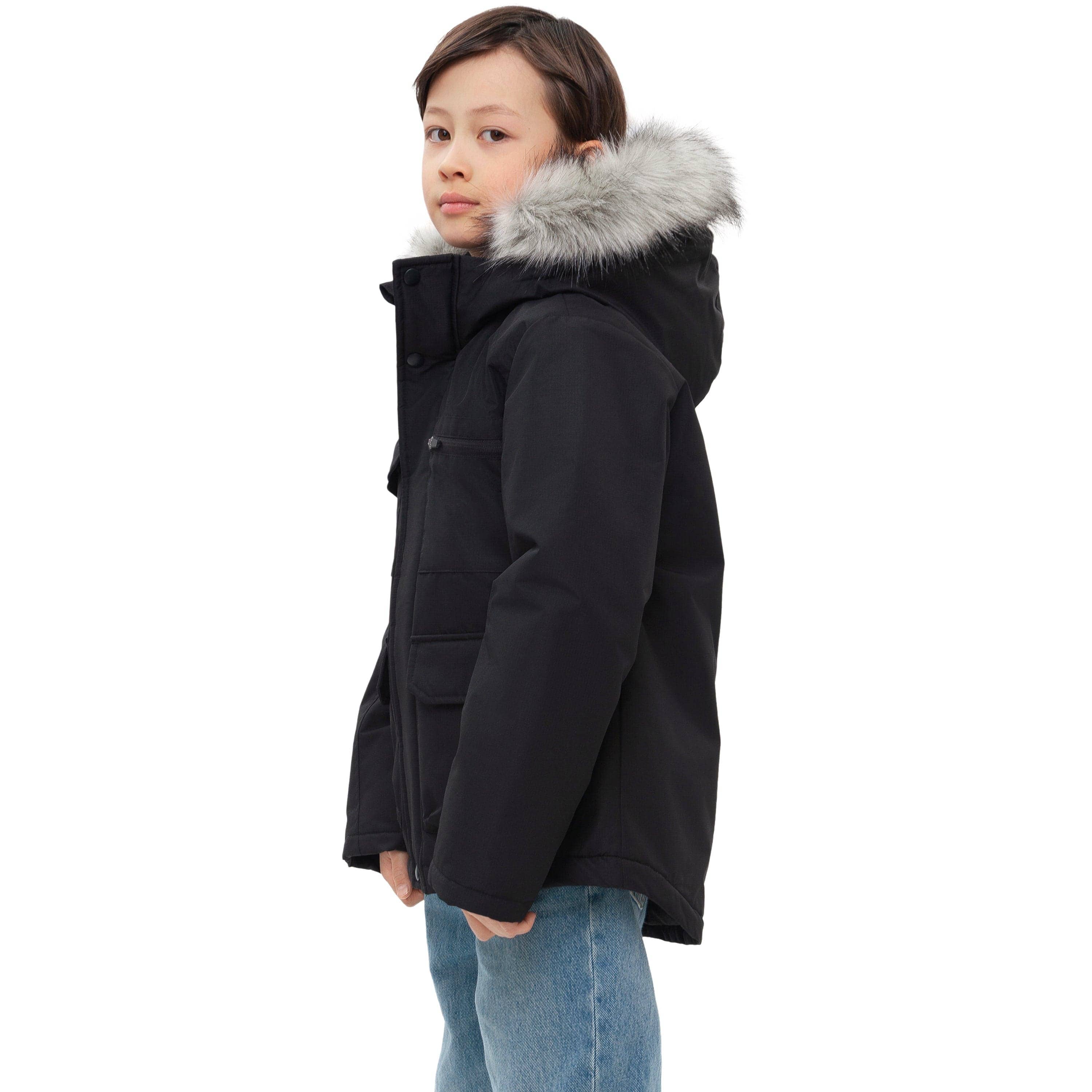 Rokka & Rolla - Wholesale Parka - Kids - Boys' Ripstop Parka Jacket Fleece Lined Winter Coat4