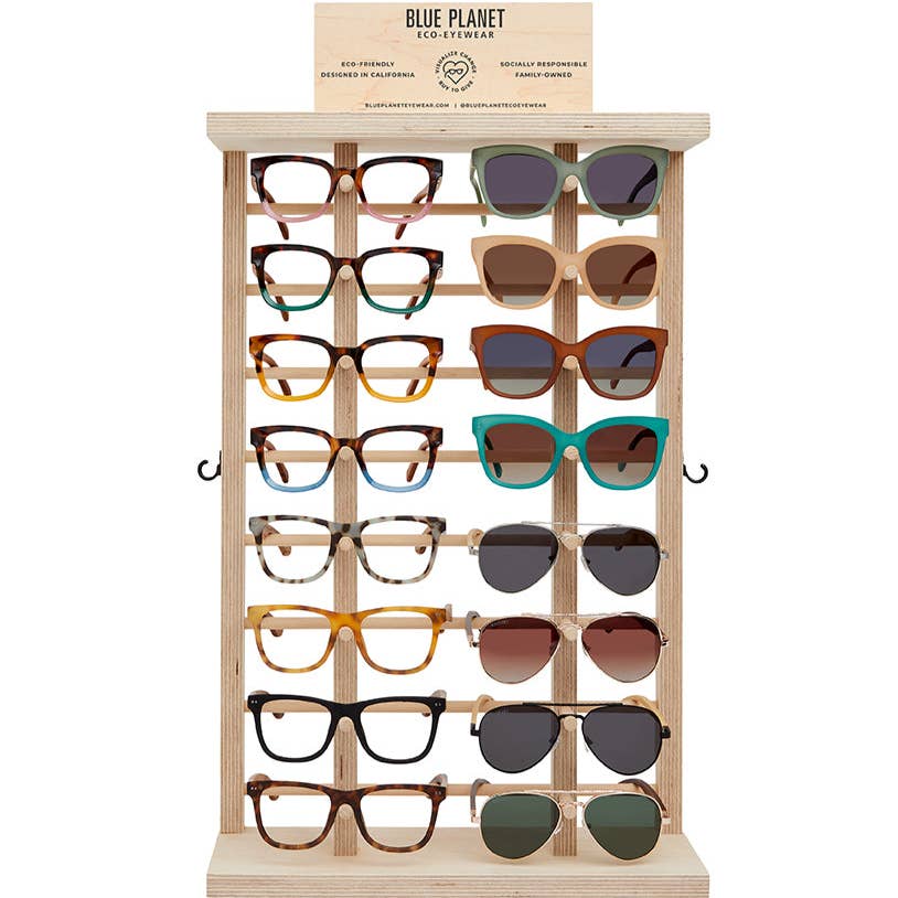 Blue Planet Eco-Eyewear - Wholesale Sunglasses - Unisex - BPSR300-16 - Best Seller Polarized Sunglass / Reader Starter0