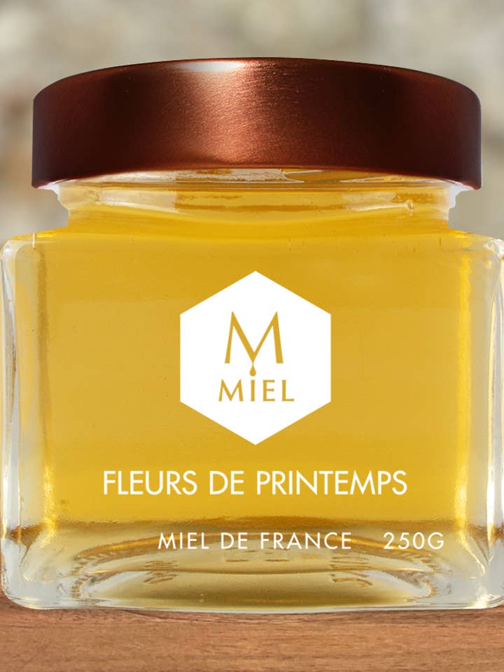 Spring Flower Honey - 250g for wholesale by La Manufacture du Miel
