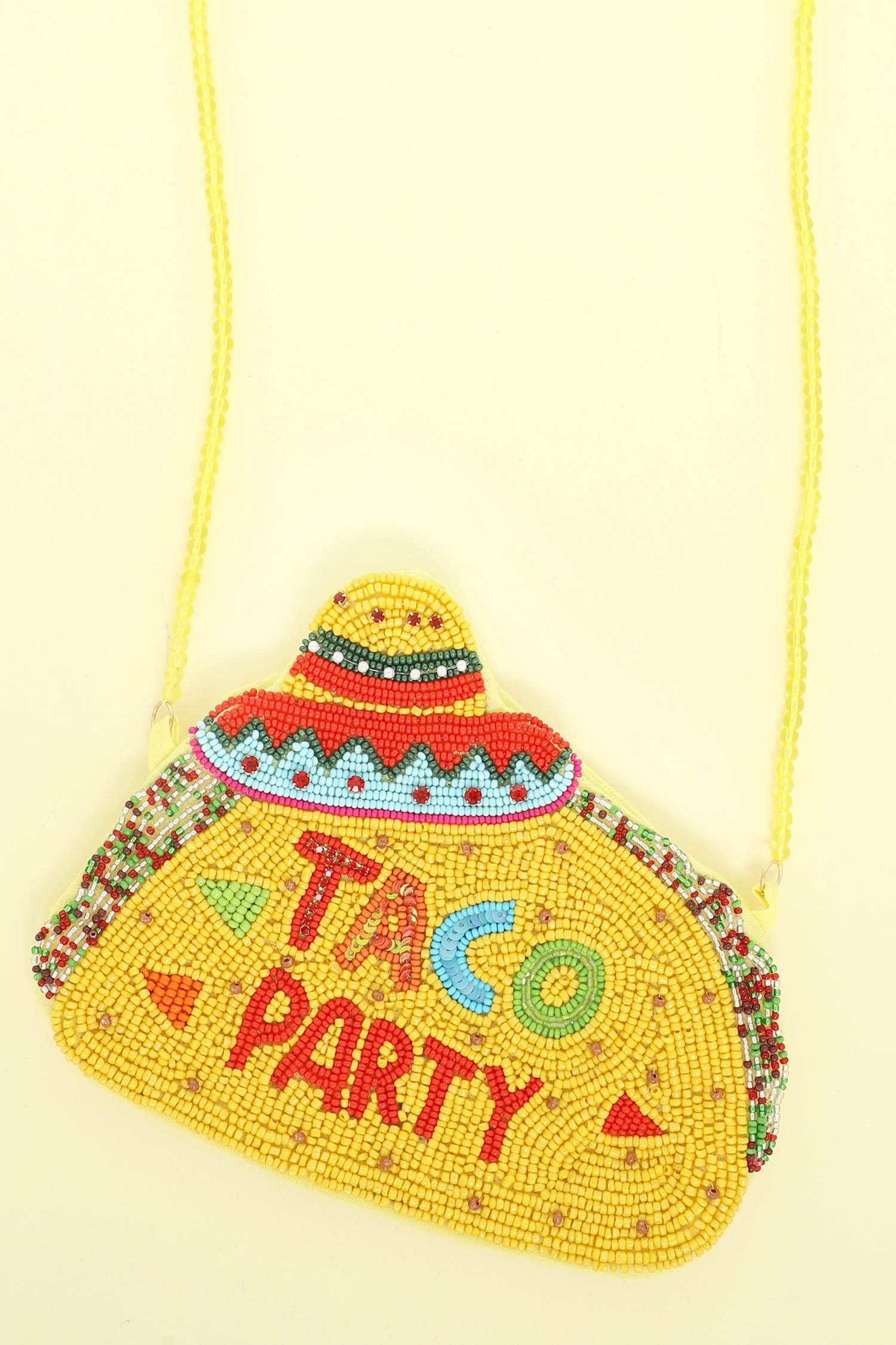 SP Sophia Collection - Wholesale Crossbody Bag - Women's - Sombrero "Taco Party" Crossbody Bag with Strap0