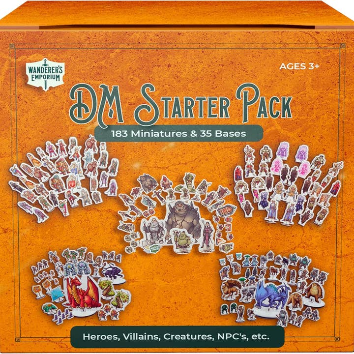 QMDirect - Wholesale Board Game - Wanderer's Emporium Minis: DM Starter Pack10