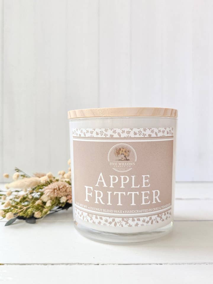 Apple Fritter 15 oz. Signature Tumbler for wholesale by Five Willows Candle Co.