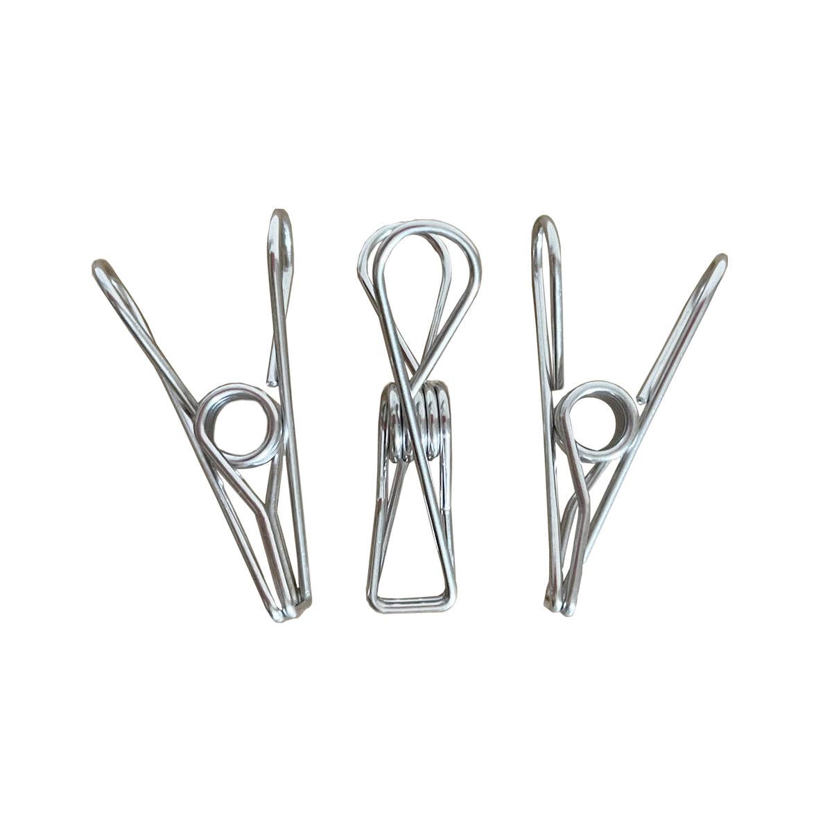 Brush It On - Wholesale Clothes hangers - Stainless Steel Clothes Pegs: 40 Pack1