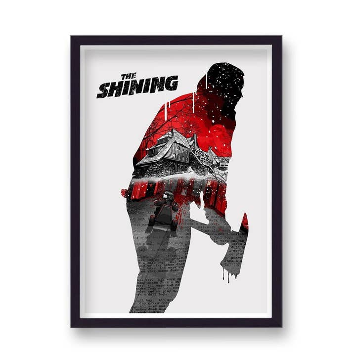 Póster de la película The Shining Alternative V10 para venta al por mayor de Gallery Print and Art