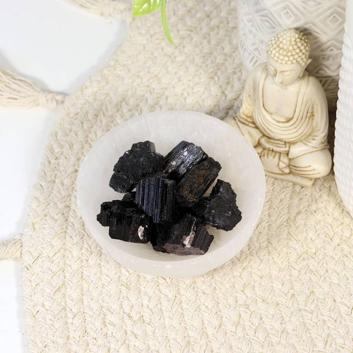 Black Tourmaline (Pack of 10) | Black Tourmaline Gemstones for wholesale by Natures Artifacts Inc
