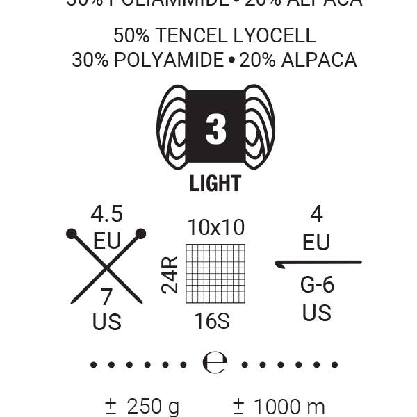 DHG - Wholesale Yarn - HYGGE 250g yarn - alpaca / tencel lyocel blend7