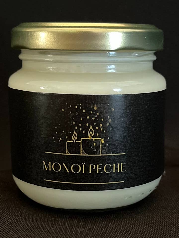 Melocotón monoi para venta al por mayor de Leur petites bougies
