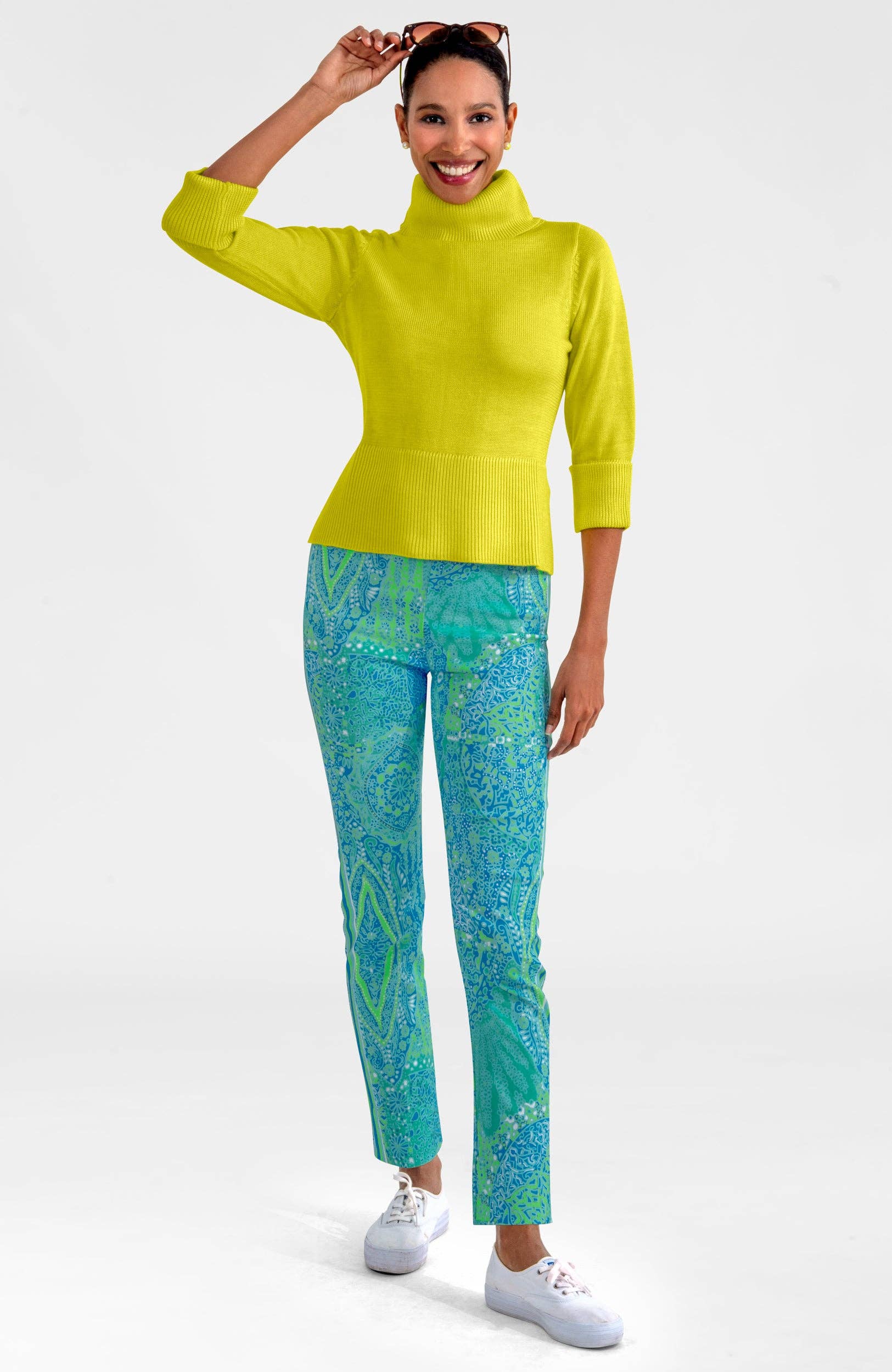 Gretchen Scott LLC – Engroshandel Bukser - Dame – Gripeløse Pull On Bukser - Grand Bazaar3