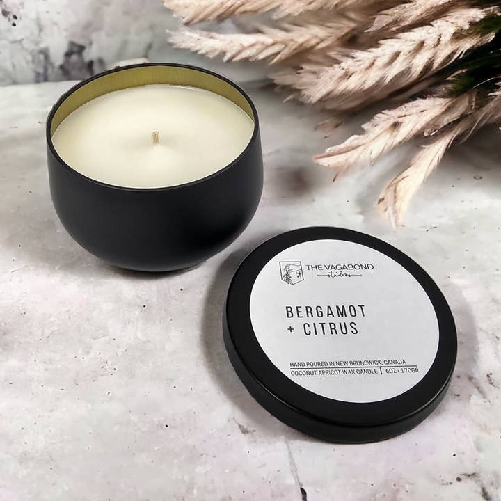 Bergamot + Citrus Candle for wholesale by The Vagabond Studios