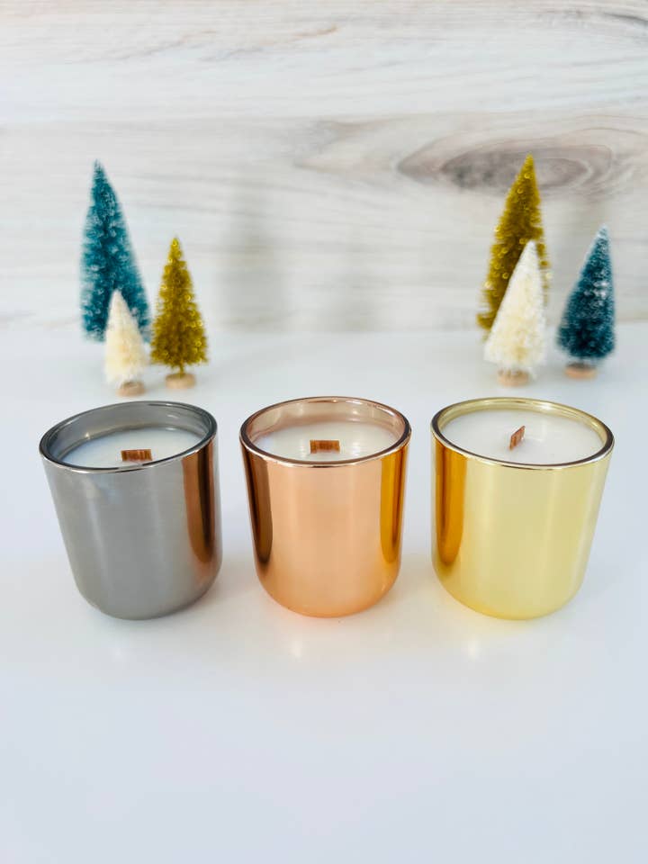 Holiday Mini Lustrous Collection for wholesale by Swell Candle Co