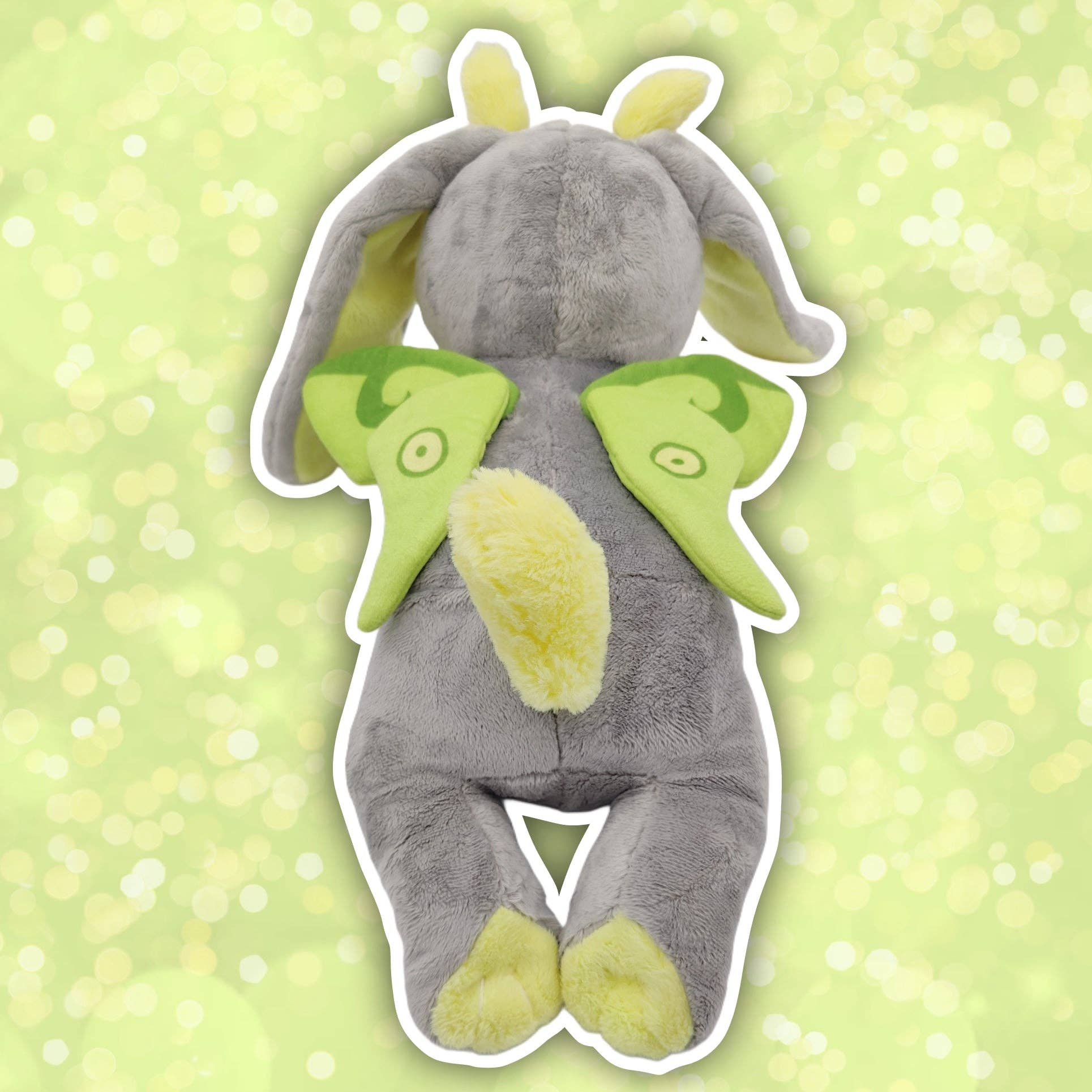 Hannimations - Wholesale Stuffed/Plush Toy - Kids & Baby - ash the anxiety bunny laying cuddle plushie!4