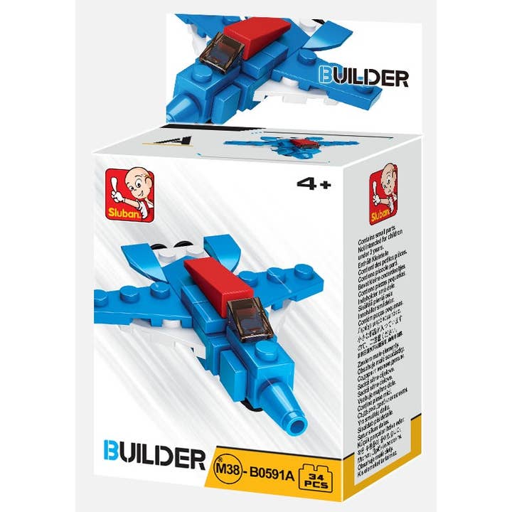 Texas Toy Distribution - Wholesale Building Set - Kids - Builder Master, 12pcs in One Display Building Bricks 323 Pcs3