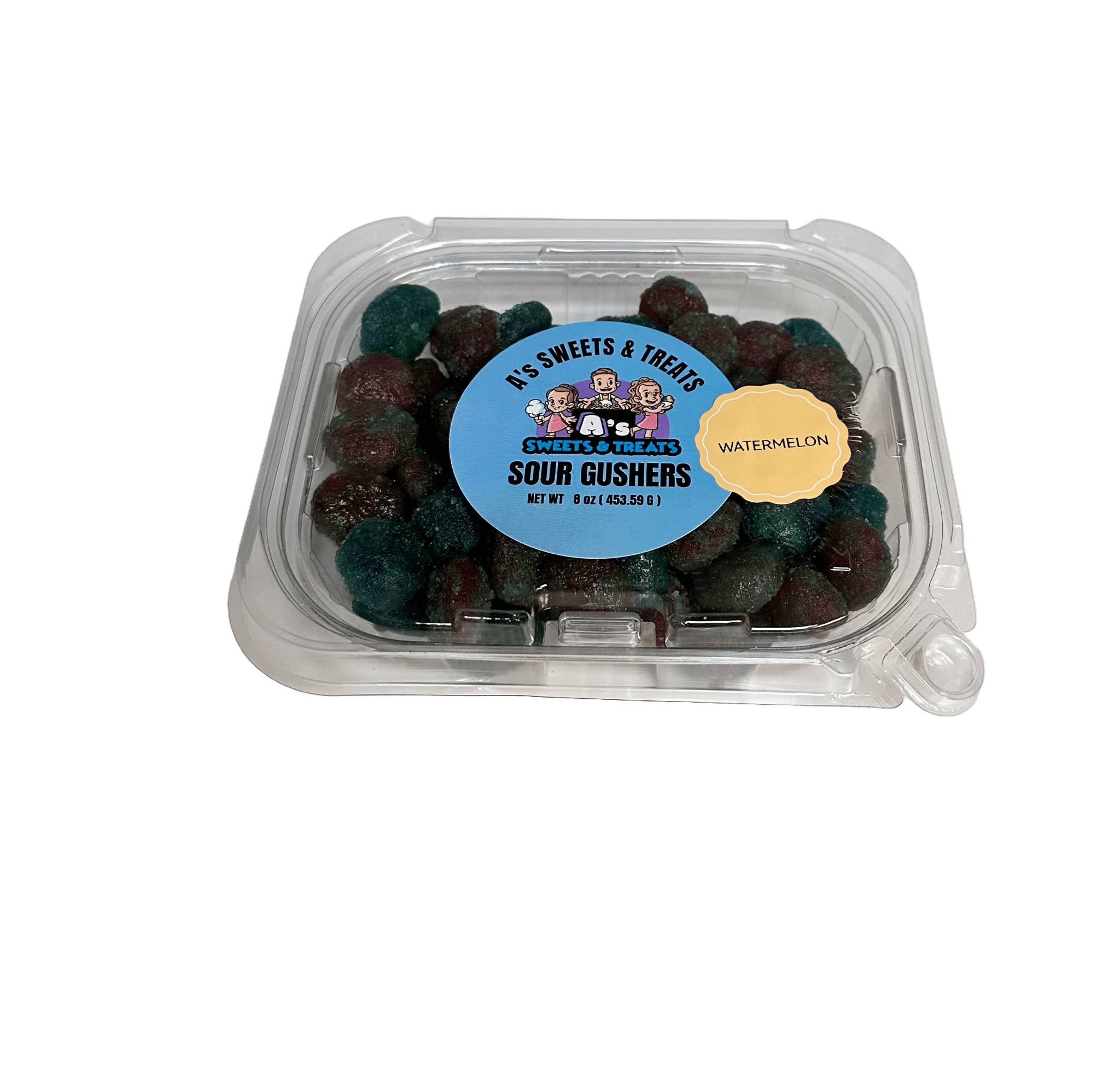 A’s Sweets & Treats Freeze Dried Candy - Vendita all'ingrosso Caramelle gommose - Gushers Aspri all'Anguria