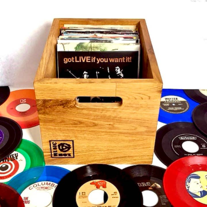 7 tum ek vinylförvaring"Singlar går stadigt” för wholesale av musicboxdesigns