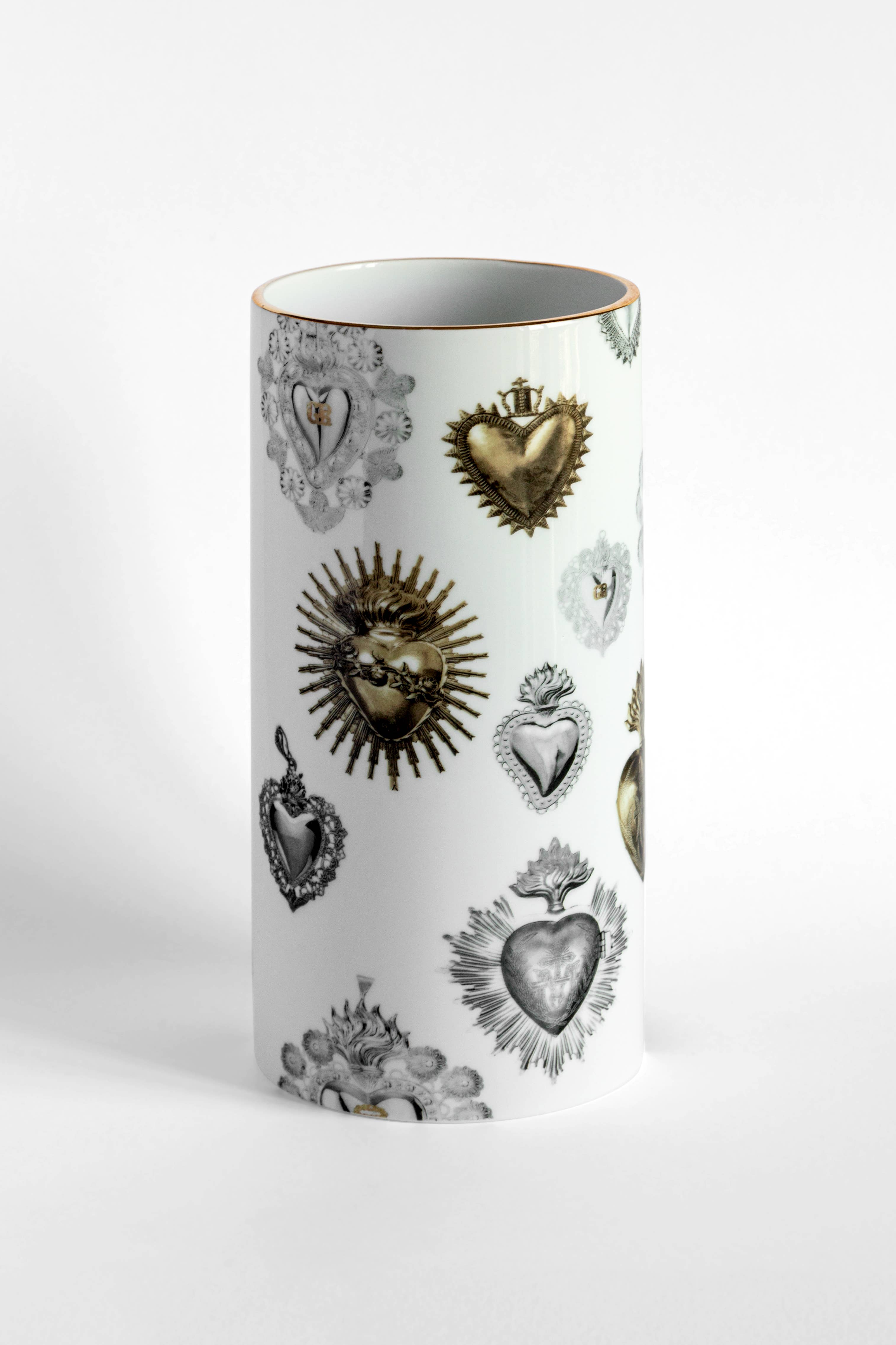 Vito Nesta Grand Tour - Vendita all'ingrosso Vasi - Ex-Voto Vaso cilindrico in Maiolica1