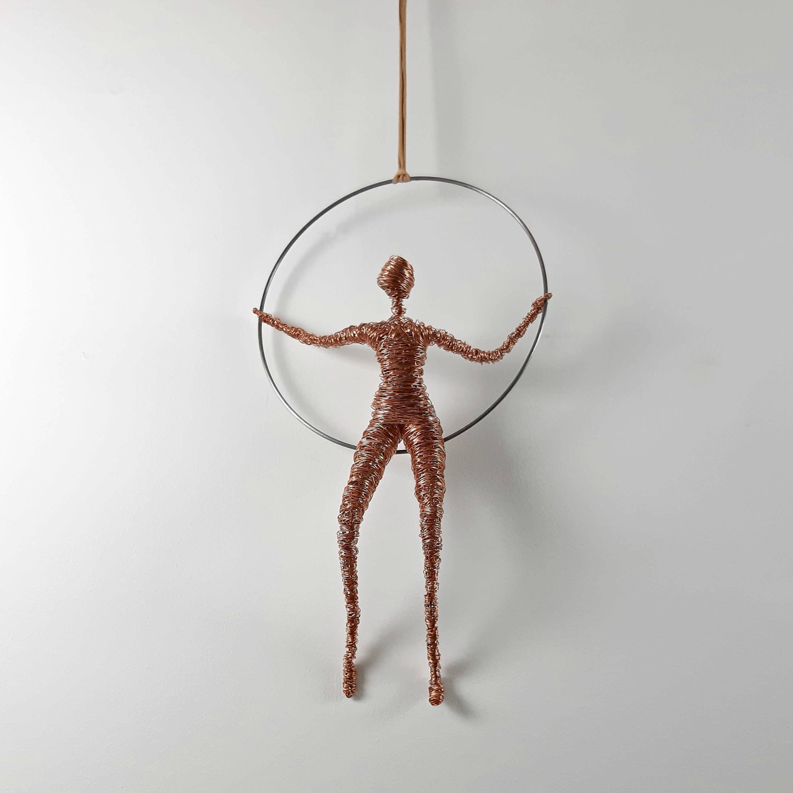 Haritopoulou - Wholesale Sculpture - Aerial Hoop Acrobat, Aerial Yoga Art2