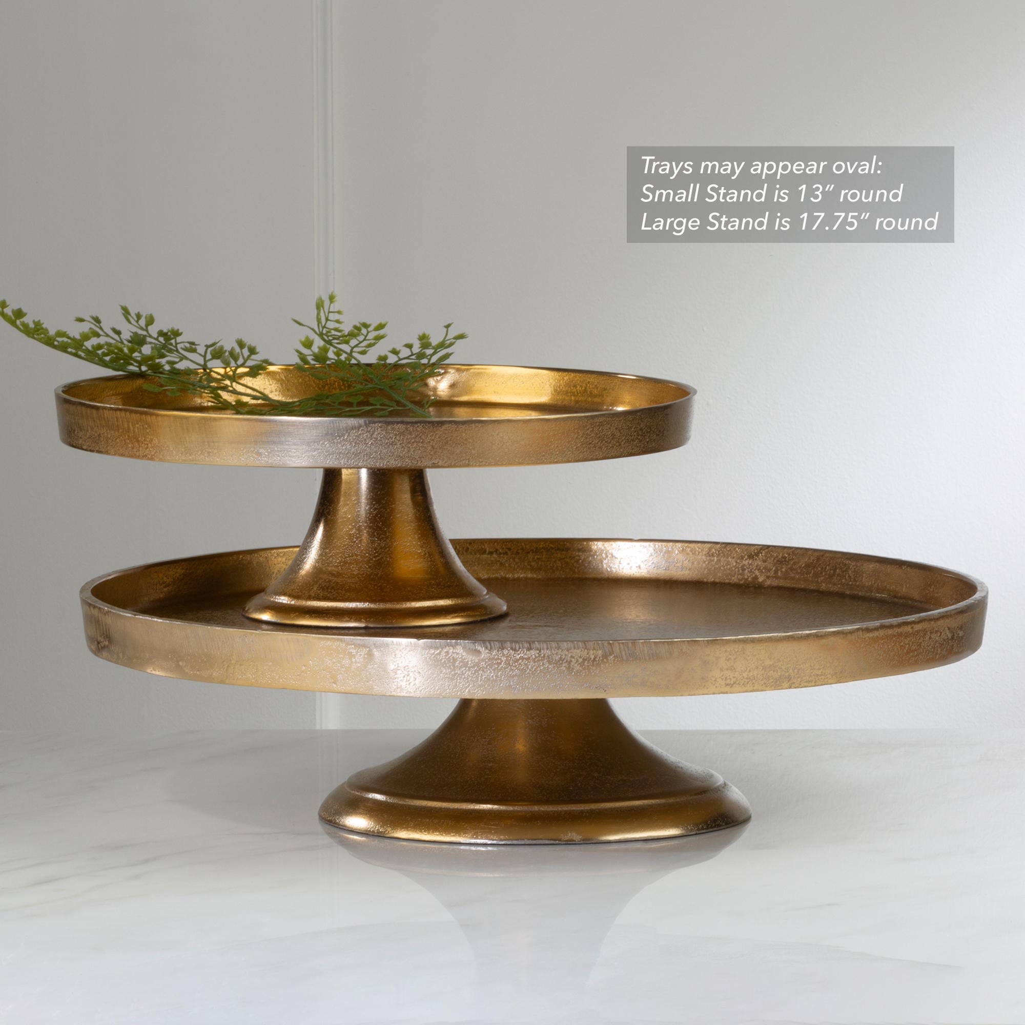 Tripar International - Vente Plateaux décoratifs - Supports à piédestal ronds6