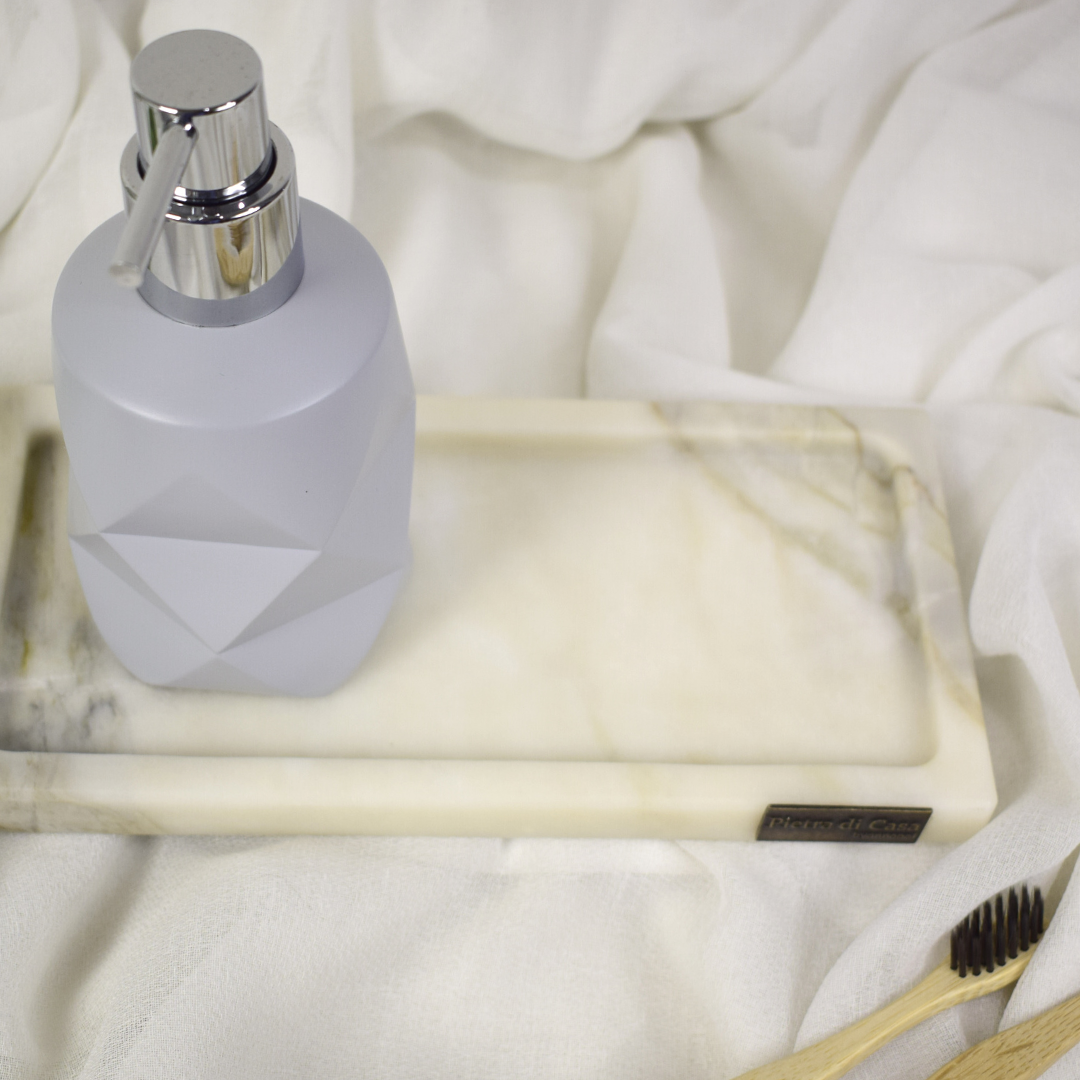 PIETRA DI CASA - Venta al por mayor Bandejas decorativas - Bandeja de mármol - PAPA ALANA en PT Calacatta1