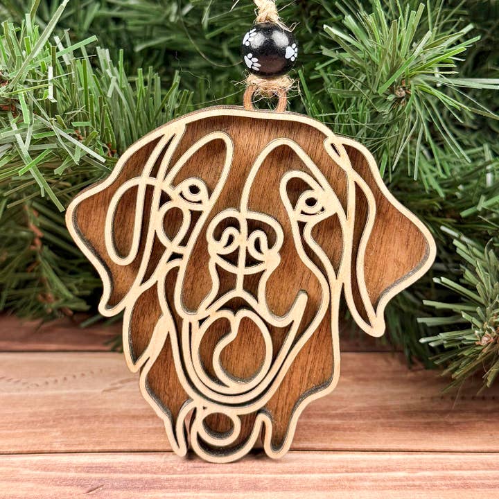 Golden Retriever Dog Ornament, Pet Store, Gift for Dog Owner for wholesale by Rocky Knoll Co.
