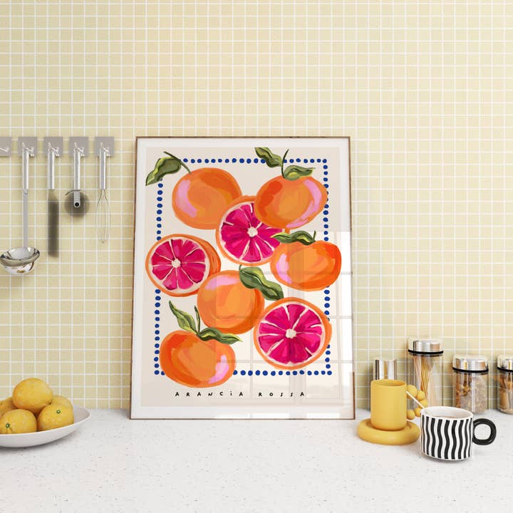 Elizabeth Rachael – Engroshandel Kunsttryk – Blood Orange Fruit Kunsttryk3