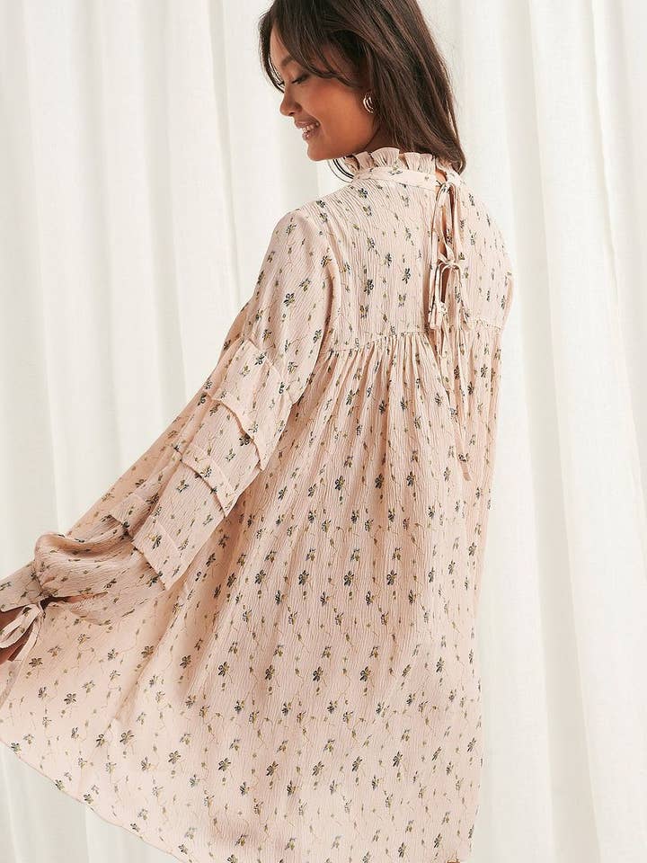 STYLE INSTANT - Wholesale Dress - Women's - Structured Flower Printed Dress2