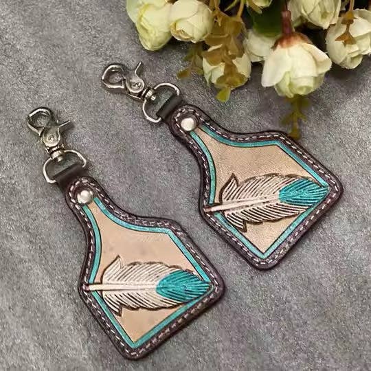 Saddle Vixens - Venta al por mayor Llavero - Mujer - Llavero ligero como una pluma con forma de vaca1