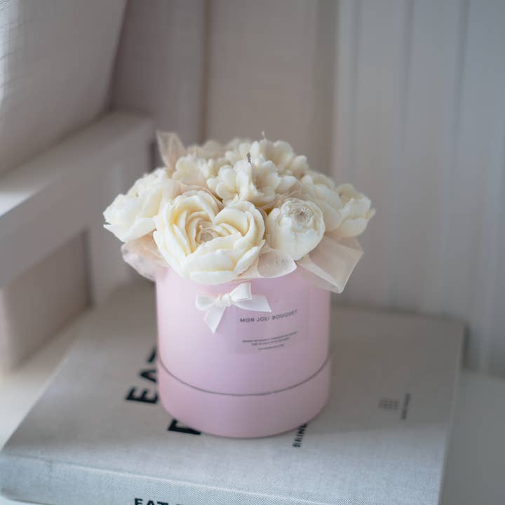 Studio Firaora - Wholesale Artificial Flowers - MY PRETTY BOUQUET of Love - Soy wax