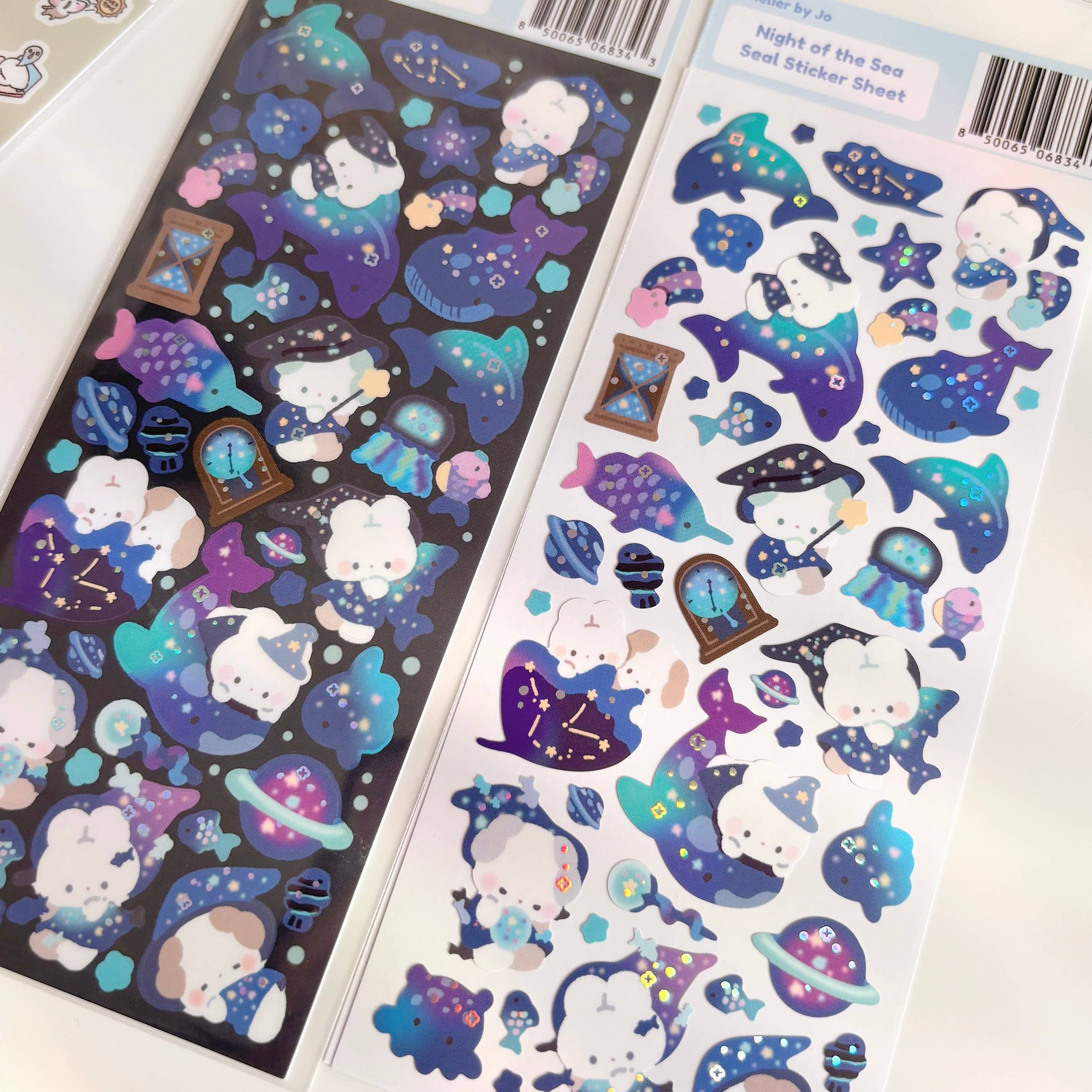 Atelier by Jo - Wholesale Sticker - Night of the Sea Deco Sticker Sheet0