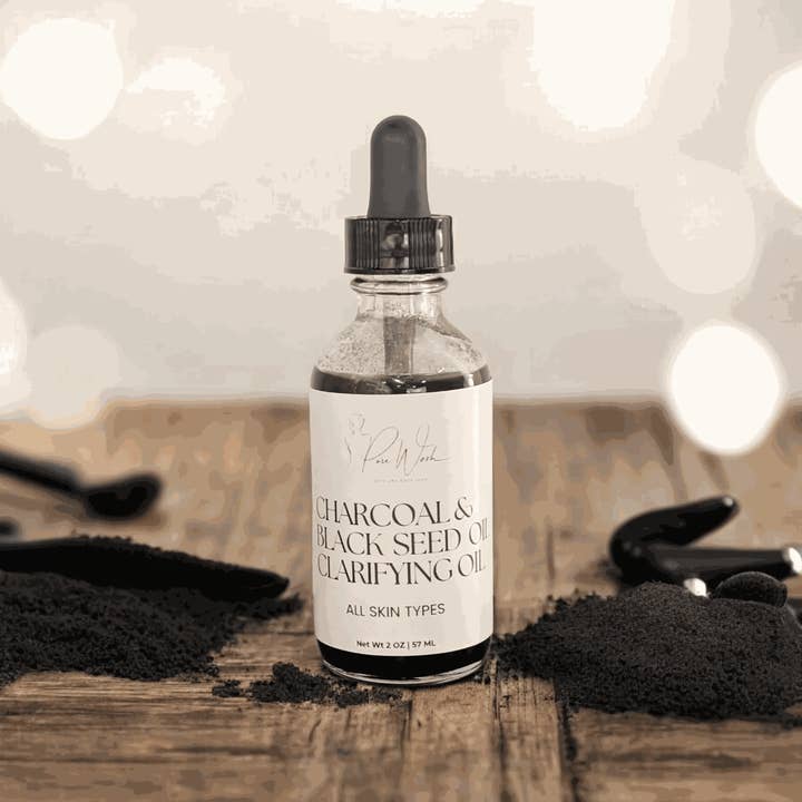 Charcoal & Black Seed Clarifying Oil for wholesale by CG Pure Wash