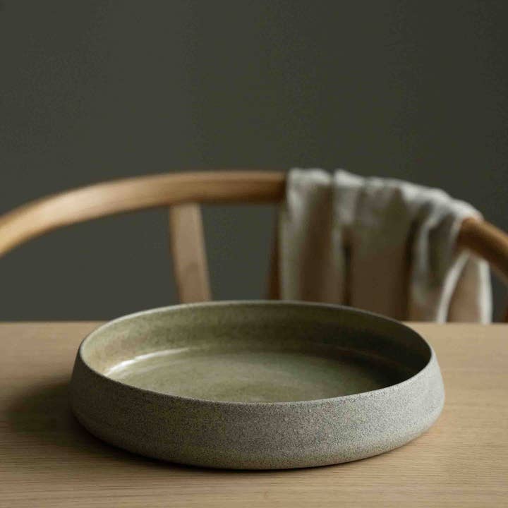 Creating Comfort Lab - Wholesale Dinner Plate - Stoneware Dinner Plates with High Sides "CONCRETE"0