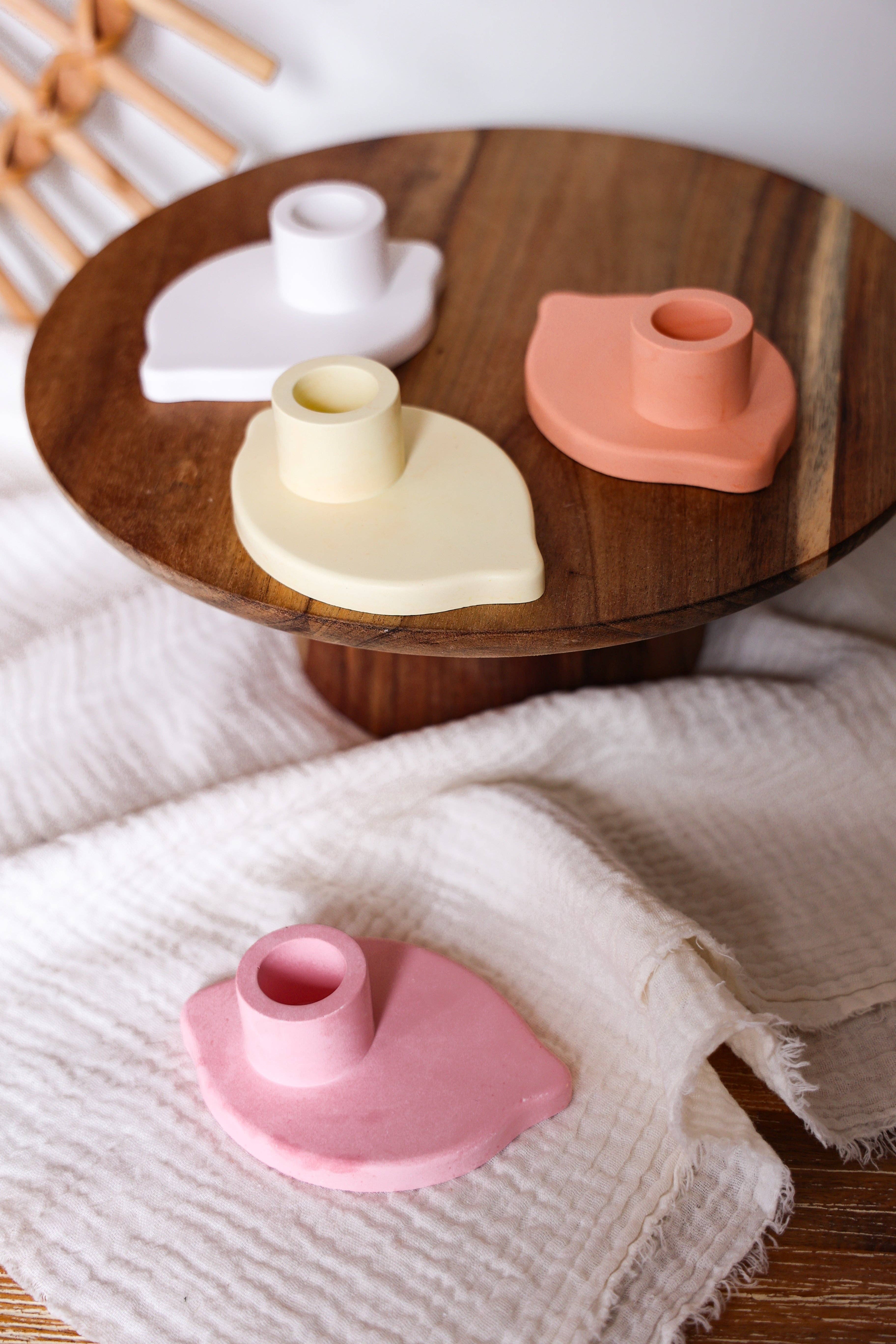 Niki Candle - Wholesale Candle Holder - Lemon candle holder1