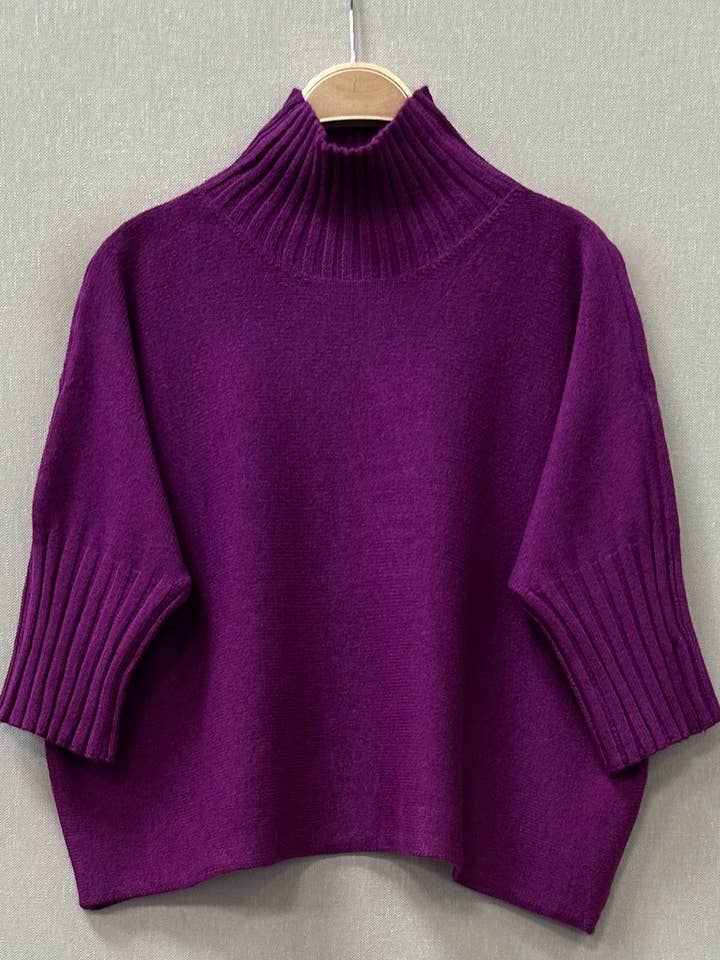 SWEET MAGIC MODA Y COMPLEMENTOS - Wholesale Knitted jumper – Women′s - BASIC KNITTED SWEATER 4