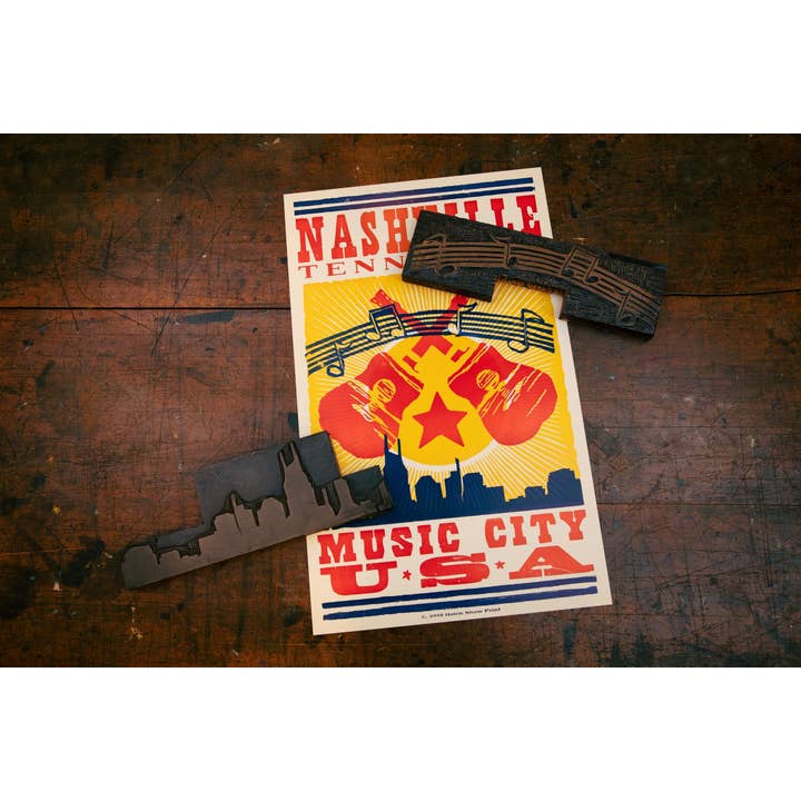 Hatch Show Print - Wholesale Poster - Nashville Music City Usa Poster4