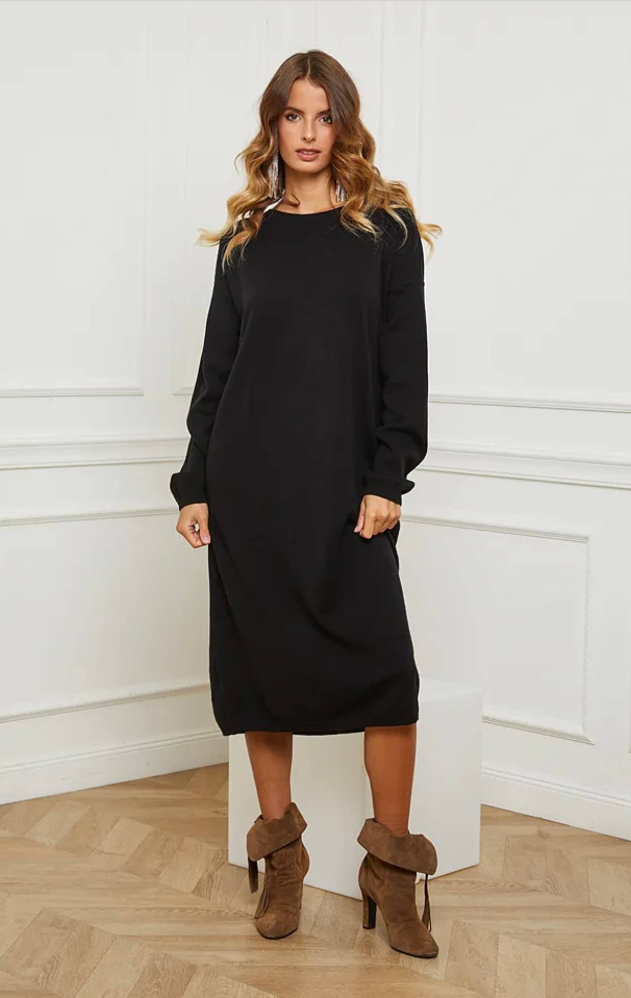 LÉA & LUC - Wholesale Dress - Women's - Sweater dress REF. 222714