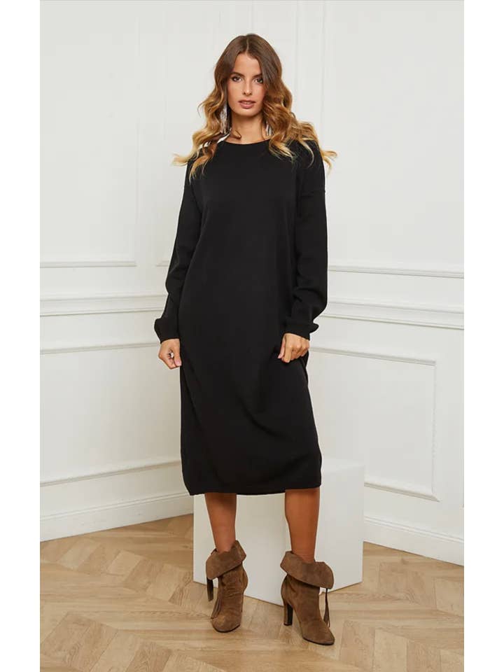 LÉA & LUC - Wholesale Dress - Women's - Sweater dress REF. 222714