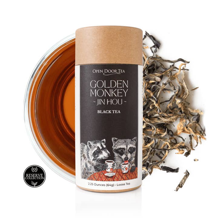 Golden Monkey | Schwarztee | Großpackung oder Einzelhandel für den Großhandel von Open Door Tea