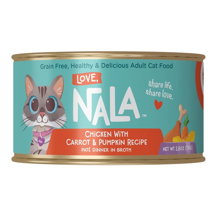 Adult Cat Food - Pate Chicken with Carrot & Pumpkin for wholesale by Love, Nala