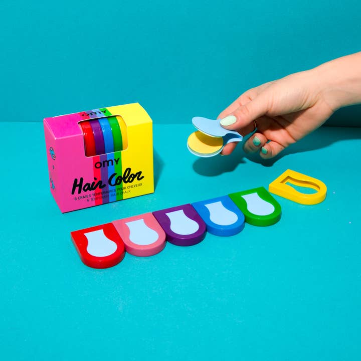 OMY - Wholesale Hair Accessories Set - Kids - Hair Color Chalk