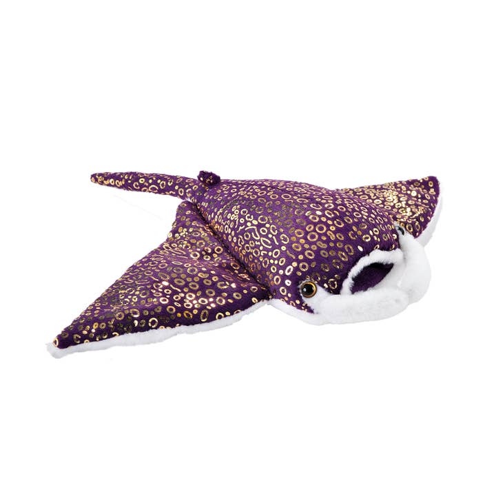 Wild Republic - Wholesale Stuffed/Plush Toy - Kids & Baby - Foilkins Manta Ray Stuffed Animal 12"