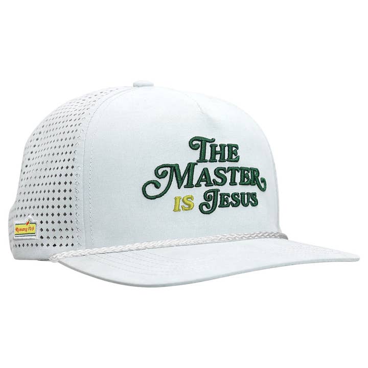 White Kerusso Mens Cap The Master for wholesale on Faire
