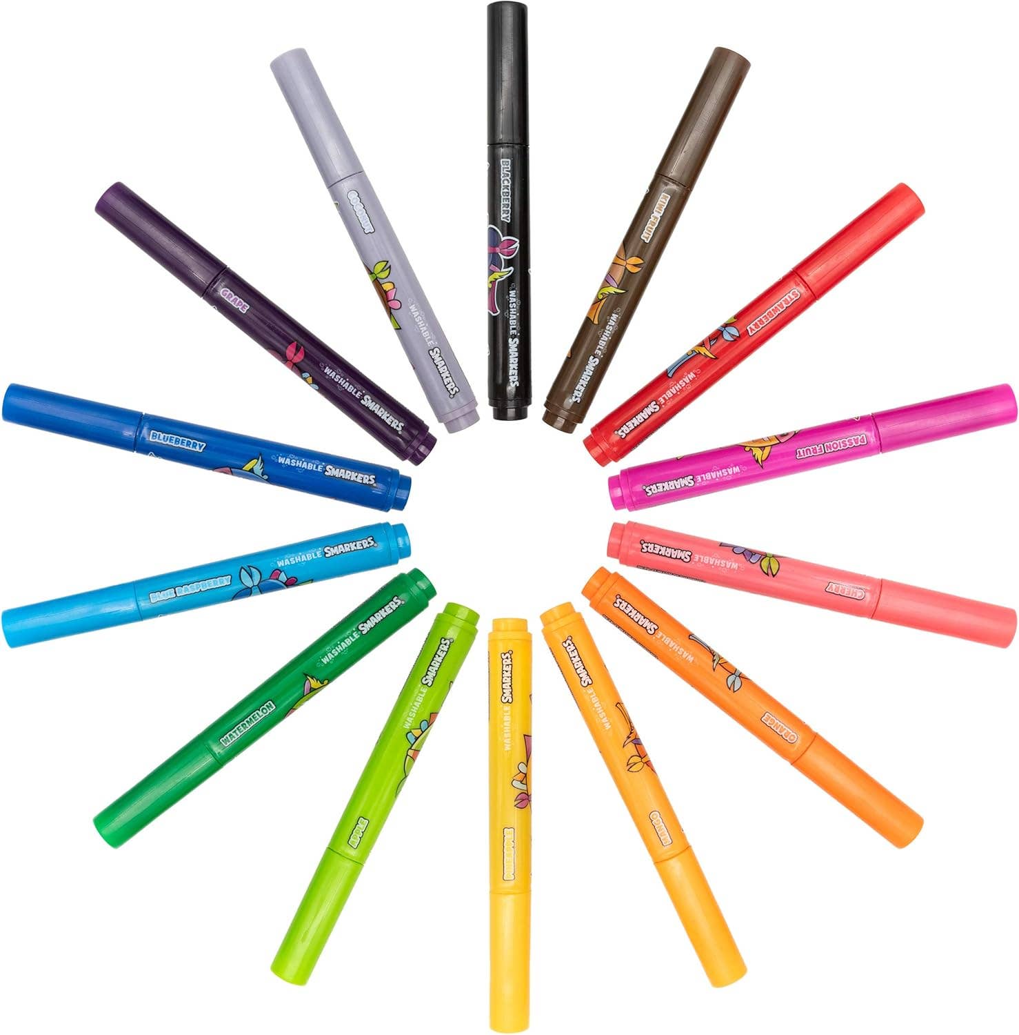 Scentco, Inc - Wholesale Markers - Kids & Baby - Smarkers - Washable Scented Markers - 14pk7