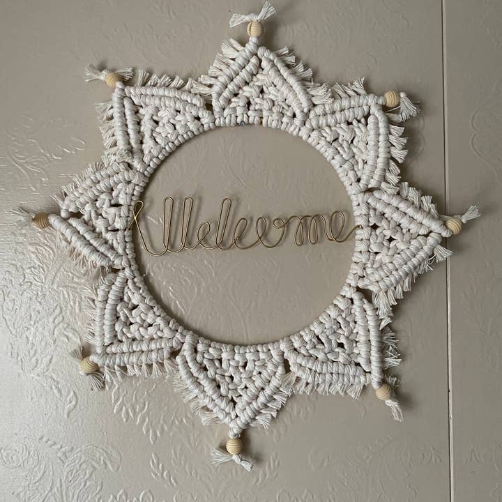 Rachel’s Rope – wholesale Krans – Välkommen krans Macrame