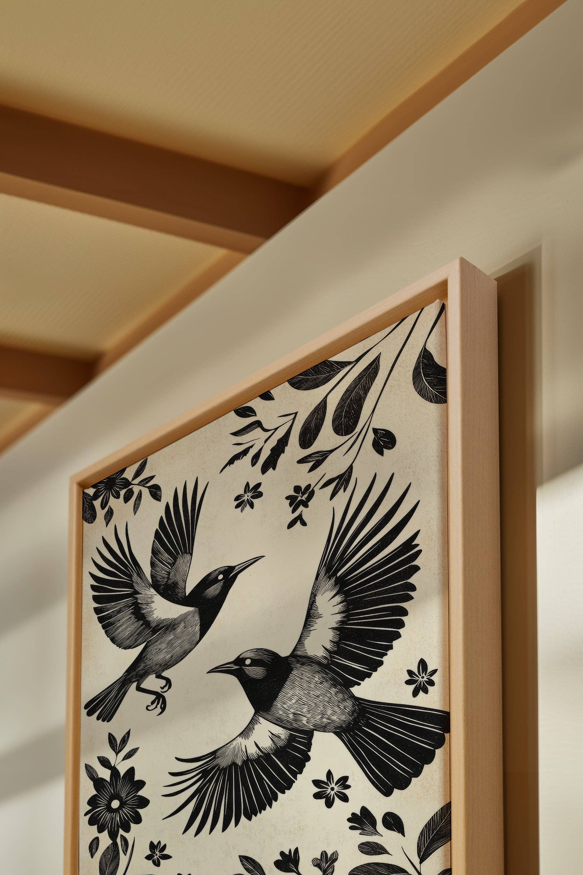 Oleka Canvas - Wholesale Art Print - DARK WINGS, canvas wall art print4