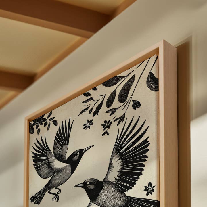 Oleka Canvas - Wholesale Art Print - DARK WINGS, canvas wall art print4