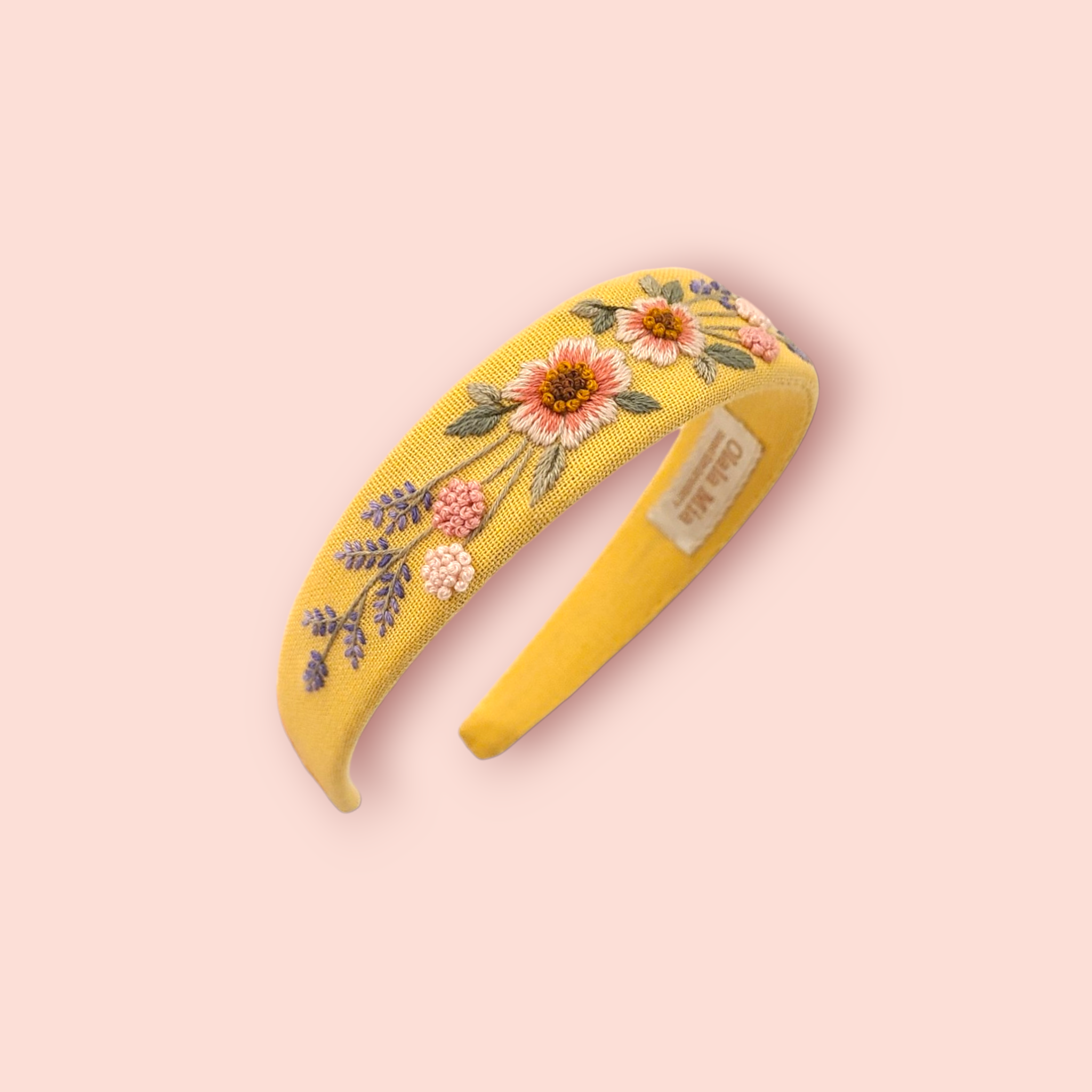 Olala Mia - Wholesale Fashion Headband - Women's - Floral hand-embroidered headband  3