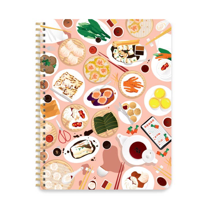 Carnet à spirale Dim Sum pour la vente par I'll Know It When I See It